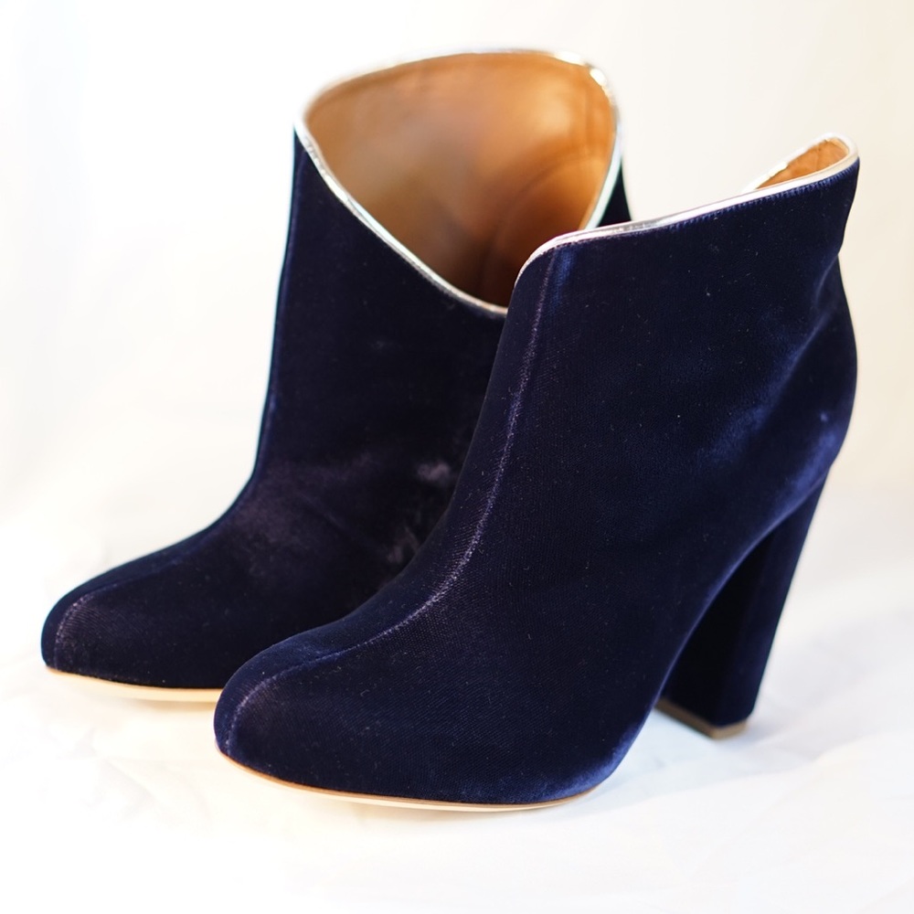 Indigo Velvet Malone Souliers Boots